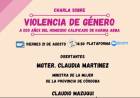 CHARLA SOBRE VIOLENCIA DE GÉNERO VIA ZOOM