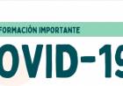 COVID 19: ASISTENCIA PARA PERSONAS AISLADAS