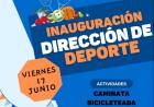 ESTE VIERNES SE INAUGURA LA DIRECCIÓN DE DEPORTES MUNICIPAL