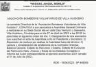 BOMBEROS VOLUNTARIOS CONVOCA ASAMBLEA