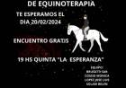 ENCUENTRO DE EQUINOTERAPIA GRATUITO PARA EL PRÓXIMO MARTES