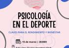 CHARLA SOBRE PSICOLOGÍA EN EL DEPORTE A CARGO DE GONZALO PALMES