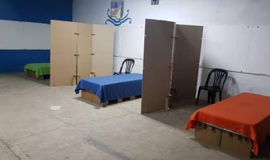 ACONDICIONAN LA UNIDAD BÁSICA COMO LUGAR DE AISLAMIENTO