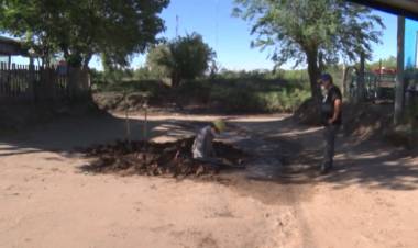 CORTE DE ENERGÍA Y EXTENSIÓN DE RED DE AGUA