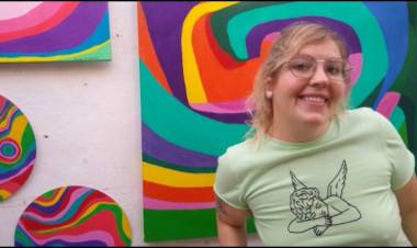 UNA HUIDOBRENSE PRESENTE EN "ARTISTAS ARTEANDO"