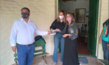 VILLA SARMIENTO RECIBIÓ LA VISITA DE LA DIRECTORA DEL HOSPITAL GARRAHAN