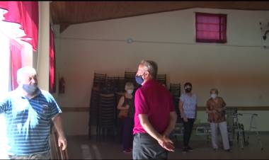 EL LEGISLADOR VISITÓ EL CENTRO DE JUBILADOS