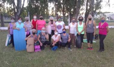 SE RETOMA EL TALLER DE YOGA DEL CENTRO DE JUBILADOS