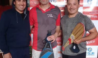 PELOTA PALETA: GIRAUDI CAMPEÓN PROVINCIAL EN MACKENNA