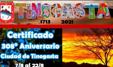 PARTICIPACIÓN DE ROGELIO DANIELE EN EL ANIVERSARIO DE TINOGASTA