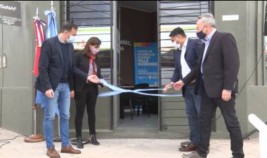 INAUGURACIÓN DE LA UNIDAD DE DESARROLLO REGIONAL EN VILLA HUIDOBRO