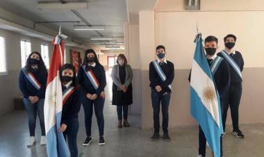 IPEMyA 188 CAMBIO DE ABANDERADOS Y PRESENCIALIDAD PLENA