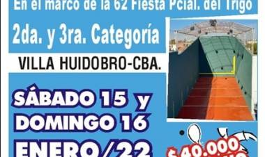 TORNEO DE PELOTA PALETA CON MOTIVO DE LA FIESTA DEL TRIGO