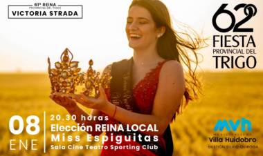 TODO LISTO PARA LA PRIMERA NOCHE DE LA FIESTA PROVINCIAL DEL TRIGO