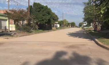 QUEDÓ HABILITADA LA CUADRA DE ADOQUINES SOBRE CALLE BELGRANO