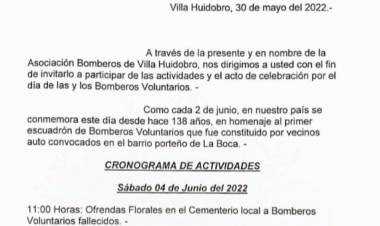 SÁBADO DE FESTEJOS EN EL CUARTEL DE BOMBEROS LOCAL