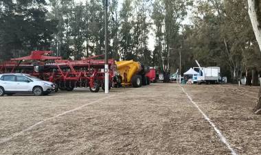 TODO PREPARADO PARA UNA NUEVA EXPOSICIÓN RURAL EN HUINCA