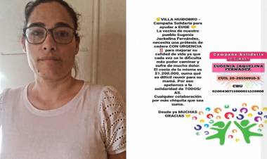 VENDEN EMPANADAS PARA PODER ACCEDER A UNA PRÓTESIS 