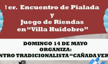 LLEGA EL PRIMER ENCUENTRO DE PIALADA Y JUEGO DE RIENDAS