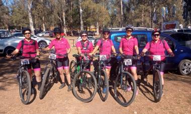 BUENA PARTICIPACIÓN DEL EQUIPO DE CICLISMO EN EMBALSE