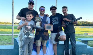 MATIAS AUDISIO SE CORONÓ CAMPEÓN NACIONAL DE TIRO A LA HÉLICE