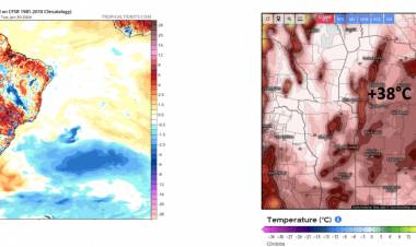 LLEGA LA OLA DE CALOR A TODO EL CENTRO DEL PAÍS