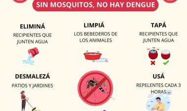 CASO CONFIRMADO DE DENGUE Y OTRO EN EVALUACIÓN