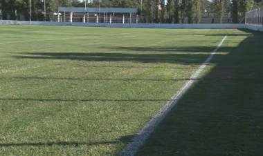EL CAMPO DE JUEGO DEL BARRIO NORTE EN ÓPTIMAS CONDICIONES PARA EL SUPERCLÁSICO DEL DOMINGO