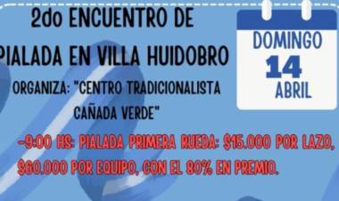 EL CENTRO TRADICIONALISTA PREPARA LA SEGUNDA EDICIÓN DEL ENCUENTRO DE PIALADA