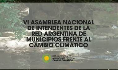 HUIDOBRO PARTICIPÓ DE ASAMBLEA DE INTENDENTES POR EL CAMBIO CLIMÁTICO QUE SE DESARROLLO EN CÓRDOBA