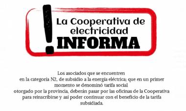 SE EXTENDIÓ EL PLAZO PARA INCRIBIRSE EN EL RASE