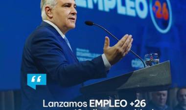 LANZAMIENTO DEL PROGRAMA PROVINCIAL EMPLEO +26 