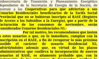 SE VUELVE A ABRIR INSCRIPCIONES PARA EL RASE