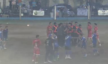 INCIDENTES TRAS EL FINAL DEL PARTIDO SEMIFINAL
