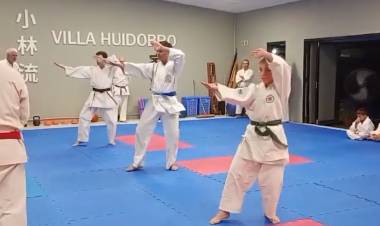 LA ESCUELA DE KARATE TUVO SU CIERRE DE AÑO