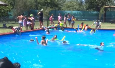 COMENZO LA COLONIA DE VACACIONES EN COMPLEJO SAN CARLOS