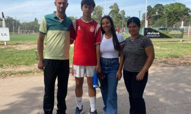 JUVENIL DE JUVENTUD QUEDÓ SELECCIONADO EN ESTUDIANTES DE LA PLATA