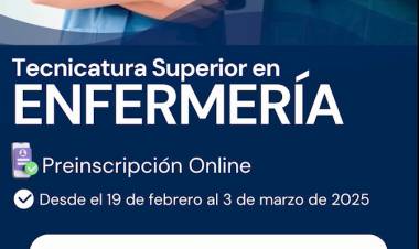 INSCRIPCIONES PARA LA CARRERA DE ENFERMERIA