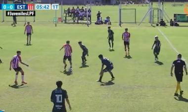 PIBE SURGIDO DE LAS INFERIORES DE JUVENTUD HIZO SU DEBUT EN ESTUDIANTES DE LA PLATA