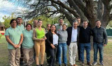 VISITA DE LA MINISTRA DE AMBIENTE VICTORIA FLORES