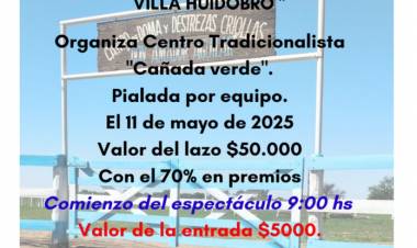 DOMINGO DE PIALADA EN EL CENTRO TRADICIONALISTA