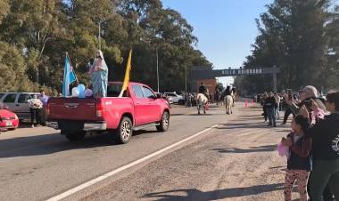 LA VIRGEN DE SAN NICOLÁS LLEGÓ A NUESTRO PUEBLO
