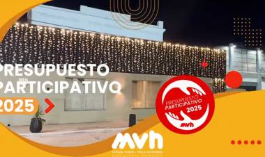 PRESUPUESTO PARTICIPATIVO 2025: SE LANZO LA CONVOCATORIA DE NUEVOS PROYECTOS