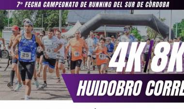 LLEGA LA SÉPTIMA FECHA DEL TORNEO DE RUNNING DEL SUR CORDOBÉS A VILLA HUIDOBRO
