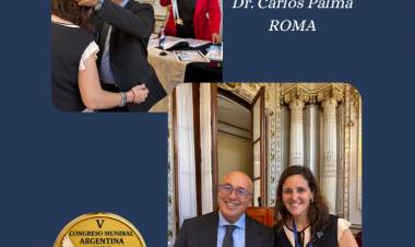 LUCIANA GÓMEZ DISTINGUIDA COMO EMBAJADORA DE LA PAZ EN EL CONGRESO DE LA PAZ