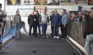 QUEDARON INAUGURADAS LAS NUEVAS CANCHAS SINTETICAS EN EL BOCHING