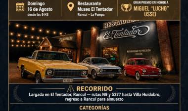 LA REGULARIDAD LLEGA A HUIDOBRO EN HOMENAJE A MIGUEL USSEI