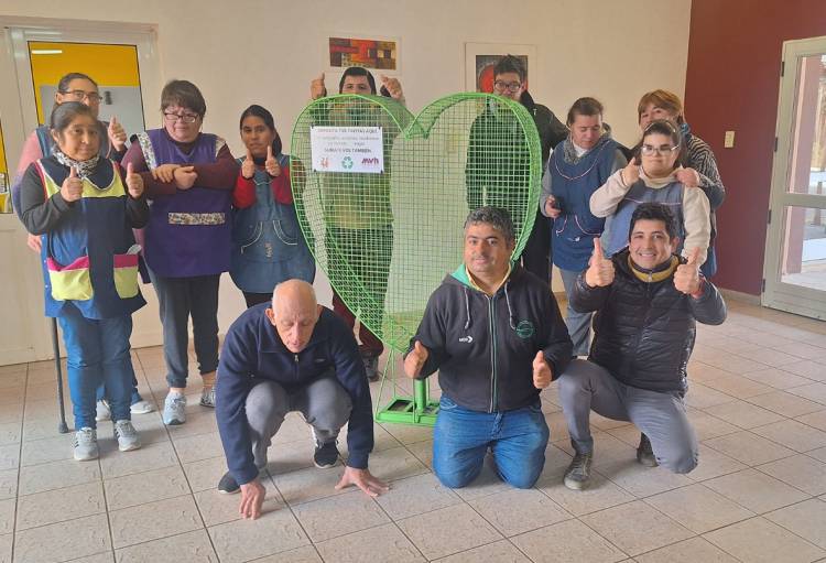 EL TALLER DE HERRERIA Y SU PROYECTO DE "CORAZONES VERDES"