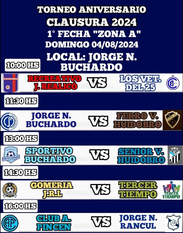 COMIENZA UN NUEVO TORNEO DE FÚTBOL SENIORS CON LA PARTICIPACIÓN DE 20 EQUIPOS