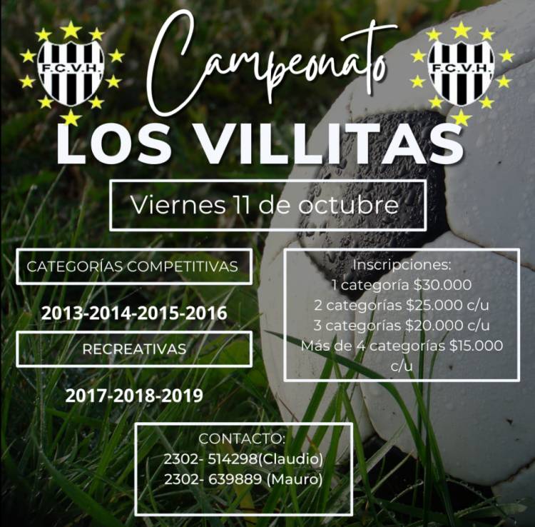 ESTE VIERNES LLEGA UNA NUEVA EDICIÓN DE "LOS VILLITAS"